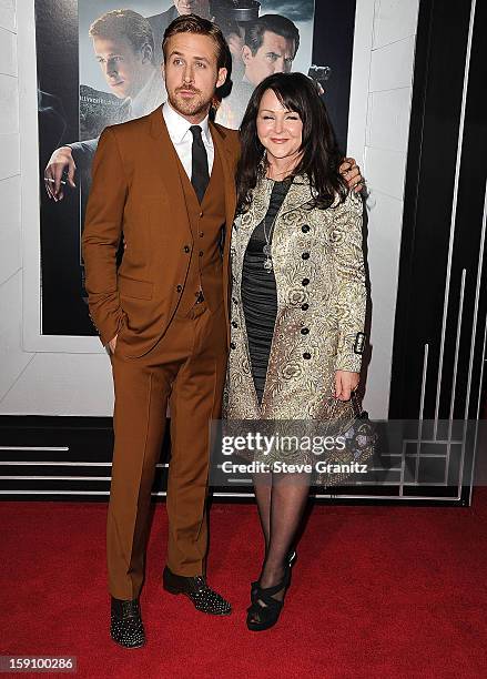 Ryan Gosling arrives at the "Gangster Squad" - Los Angeles Premiere at Grauman's Chinese Theatre on January 7, 2013 in Hollywood, California.