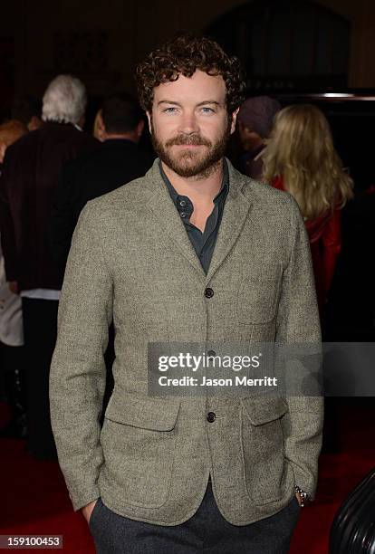 Actor Danny Masterson arrives at Warner Bros. Pictures' 'Gangster Squad' premiere at Grauman's Chinese Theatre on January 7, 2013 in Hollywood,...