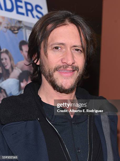 Actor Clifton Collins Jr. Arrives to the premiere of Salient Media's "Freeloaders" at Sundance Cinema on January 7, 2013 in Los Angeles, California.