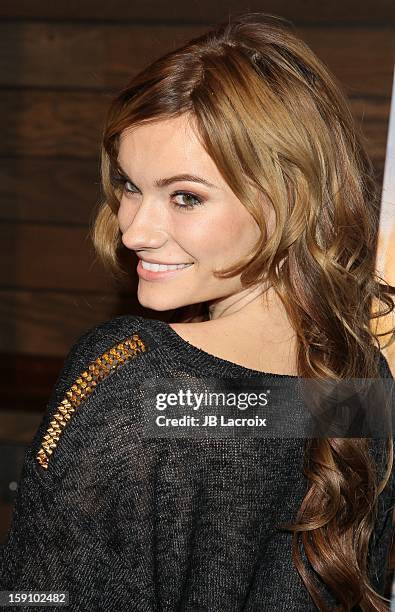 Caitlin O'Connor attends the 'Freeloaders' premiere held at Sundance Cinema on January 7, 2013 in Los Angeles, California.