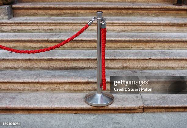 Red Stop Rope 158 Velvet Rope Open Stock Photos, High-Res Pictures, and Images ...
