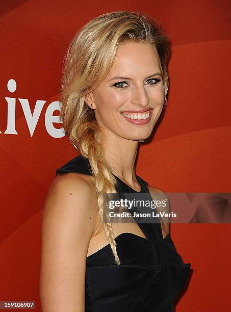 Karolina Kurkova attends the 2013 NBC TCA Winter Press Tour at The Langham Huntington Hotel and Spa on January 7, 2013 in Pasadena, California.