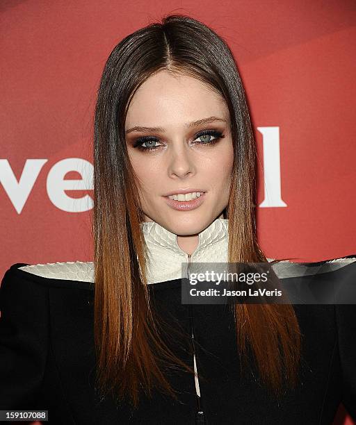 Coco Rocha attends the 2013 NBC TCA Winter Press Tour at The Langham Huntington Hotel and Spa on January 7, 2013 in Pasadena, California.