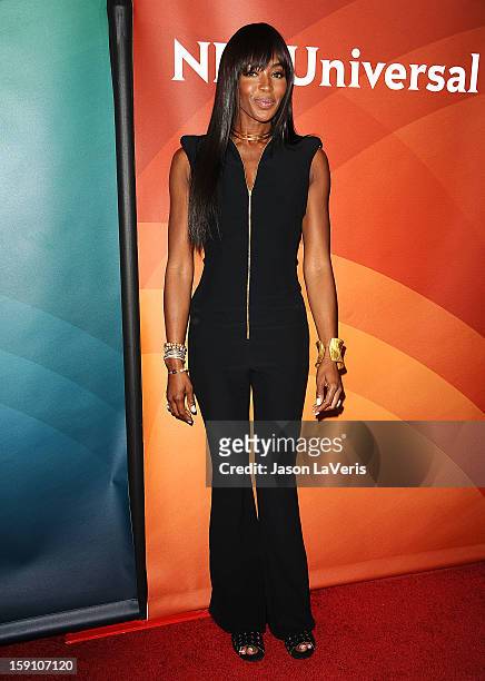 Naomi Campbell attends the 2013 NBC TCA Winter Press Tour at The Langham Huntington Hotel and Spa on January 7, 2013 in Pasadena, California.