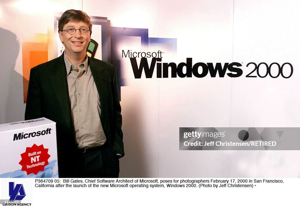 Bill Gates at Windows 2000 Launch