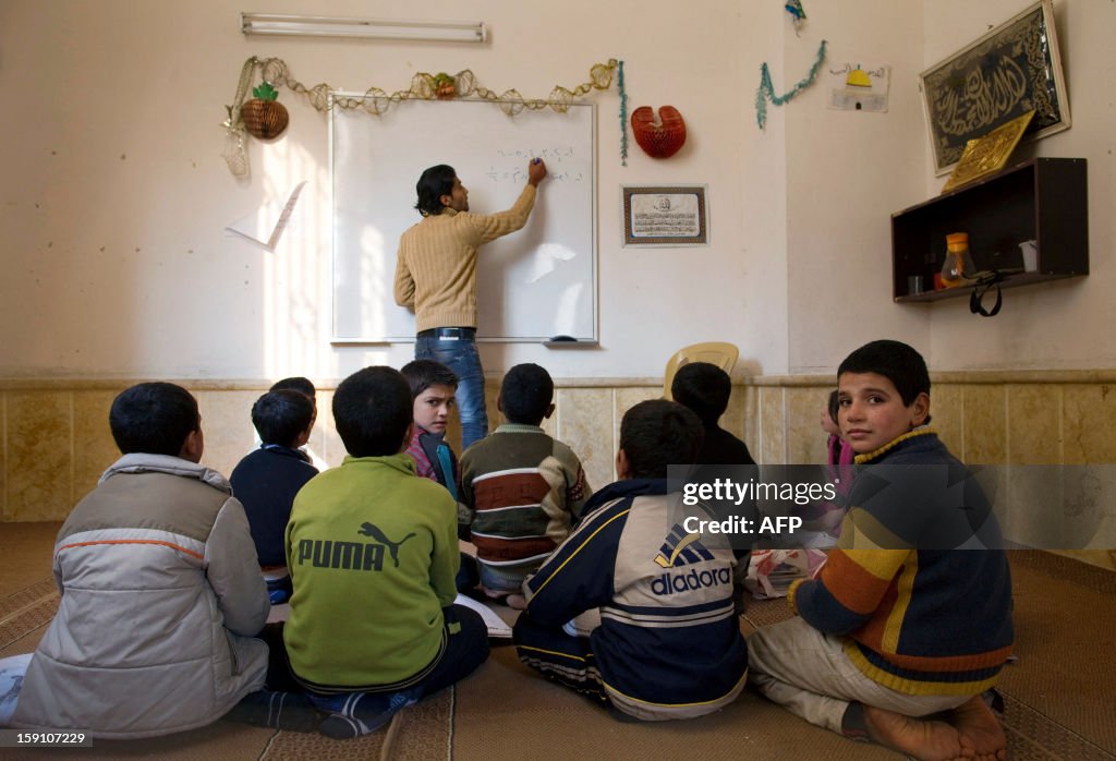 SYRIA-CONFLICT-EDUCATION-SCHOOL