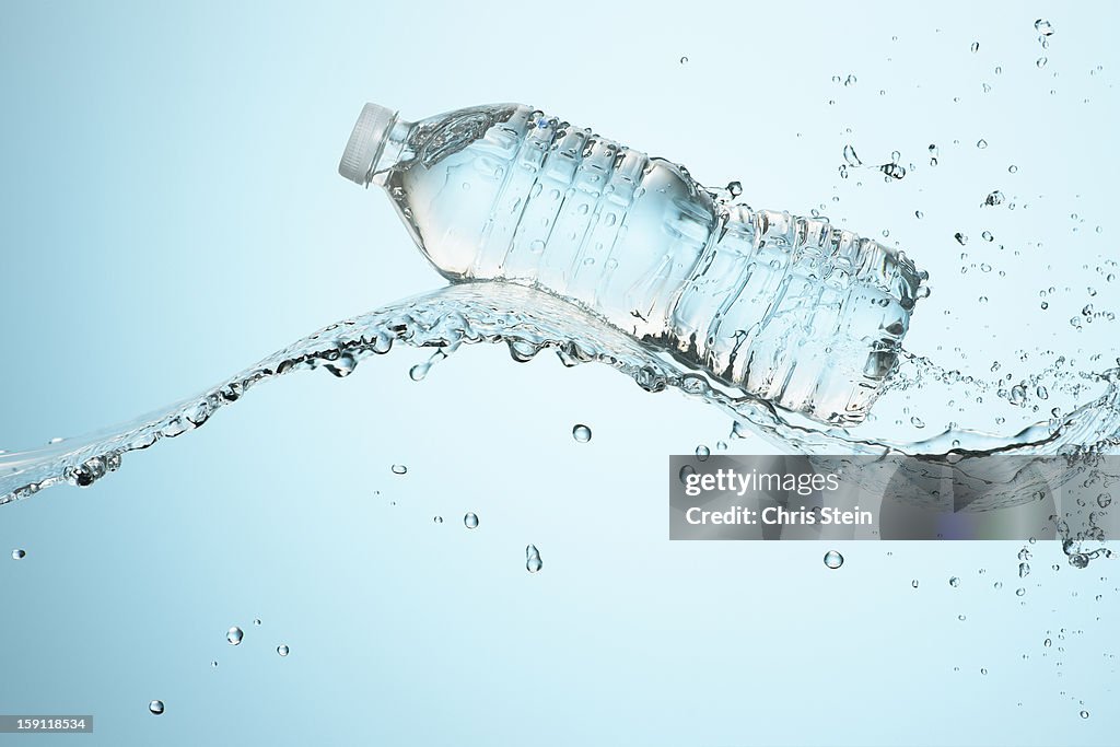 Big Splash with Water Bottle