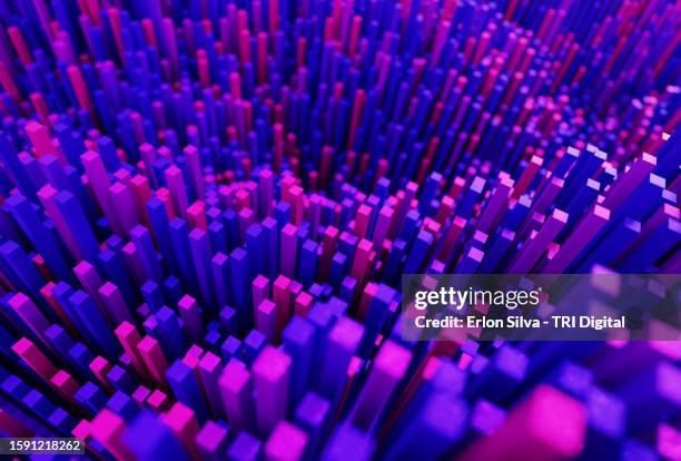background with pixelated bar design - sound mixer stock pictures, royalty-free photos & images