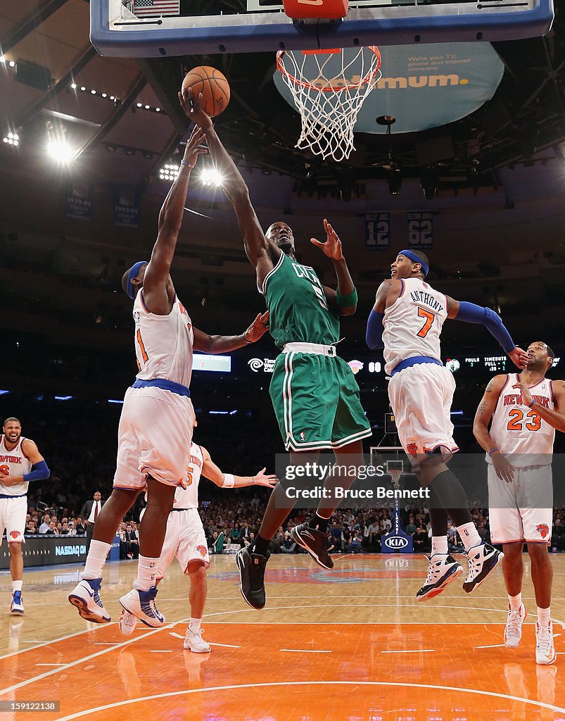 Boston Celtics v New York Knicks