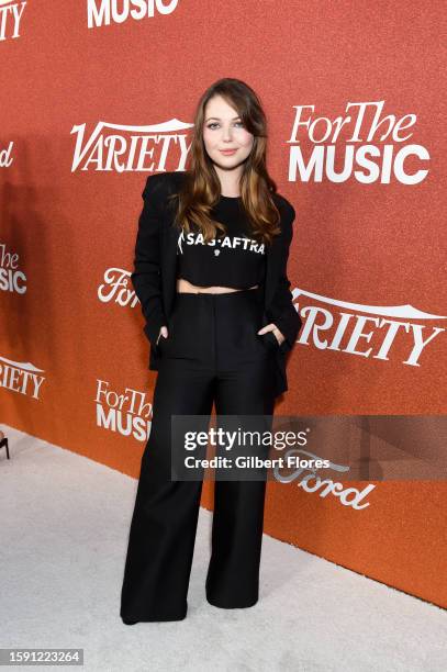 Samantha Hanratty at the Variety Power of Young Hollywood Event at NeueHouse Hollywood on August 10, 2023 in Hollywood, California.