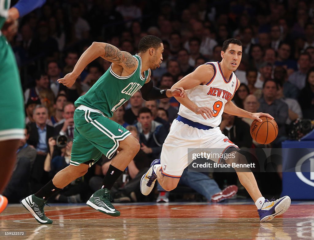 Boston Celtics v New York Knicks