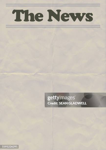 news template - giornale foto e immagini stock