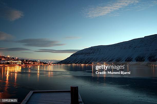 ísafjörður - westfjords iceland stock pictures, royalty-free photos & images