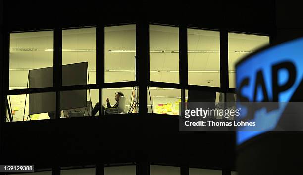 General view of the headquarters of SAP AG, Germany's largest software company on January 8, 2013 in Walldorf, Germany. The software giant plans to...