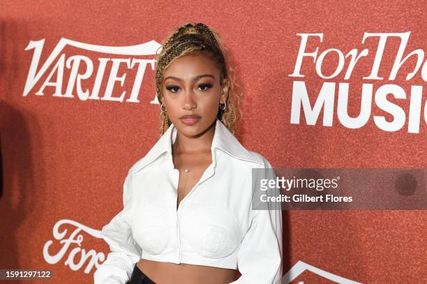 Lexi Underwood at the Variety Power of Young Hollywood Event at NeueHouse Hollywood on August 10, 2023 in Hollywood, California.