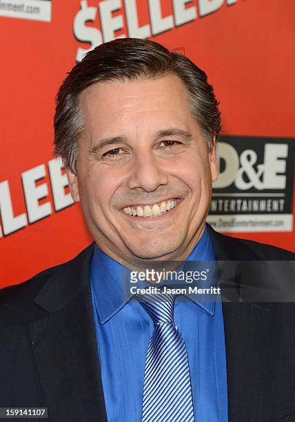 Director and Celebrity Photographer Kevin Mazur arrives at the premiere of "$ellebrity" at Mann's 6 Theatre on January 8, 2013 in Hollywood,...