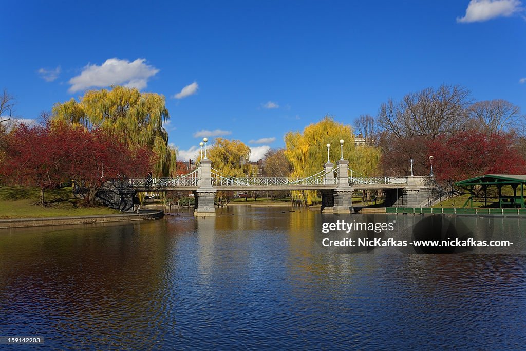 Boston Public Garden Bridge