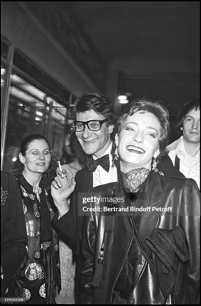 Inauguration Of The "Palace" Night Club In Paris In 1978