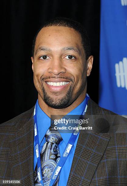 Michael Boley attends the 16th Annual MDA Muscle Team Gala and Benefit Auction at Pier 60 on January 8, 2013 in New York City.
