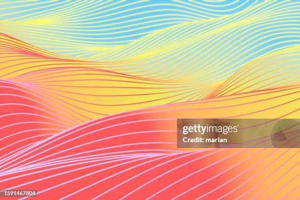 Wave Line Color 72 Wavy Line Chart Stock Photos, High-Res Pictures, and Images - Getty ...
