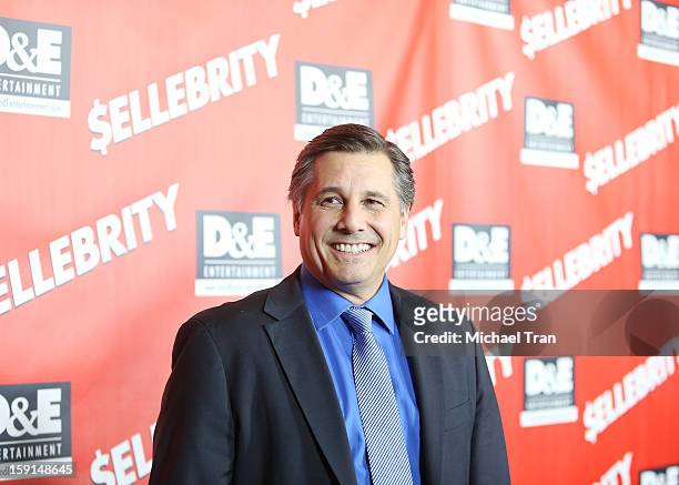 Kevin Mazur arrives at the Los Angeles premiere of "$ellebrity" held at Chinese 6 Theatres on January 8, 2013 in Los Angeles, California.