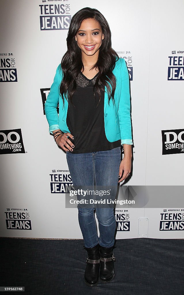 DoSomething.org And Aeropostale Celebrate Launch Of 6th Annual "Teens For Jeans" Hosted By Chloe Moretz At Palihouse - Arrivals