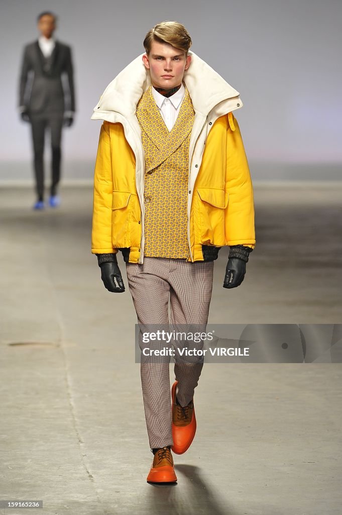 MAN - Agi & Sam: Catwalk - London Collections: MEN AW13