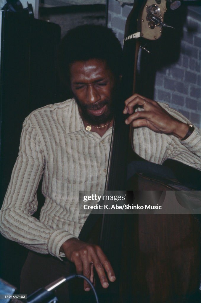 Ron Carter Ron Carter plays the bass in striped shirts, New York City, United ...