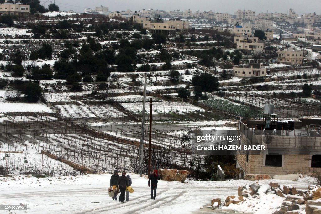 ISRAEL-PALESTINIAN-WEATHER