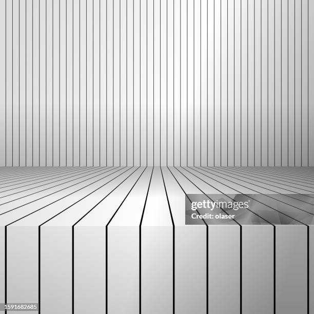 fine parallel stripes, passing a corner and edge - wall corner stock illustrations