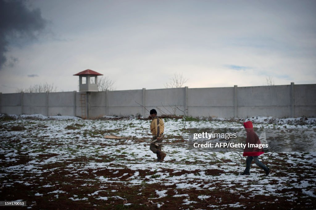 SYRIA-CONFLICT-REFUGEES-WEATHER