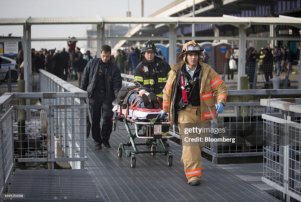 Seastreak Ferry Crashes Into Manhattan Pier, NYC Police Say