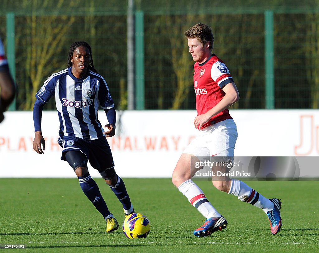 Arsenal U21 v West Bromwich Albion U21 - Barclays Premier Under-21 League