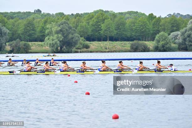 Ailish Harkin, Aggie Burt, Alice Colclough, Tess Peake, Helena Purves, Niamh Comerford, Emily Myers, Isadora Kennedy and Sophie Wrightson of Great...