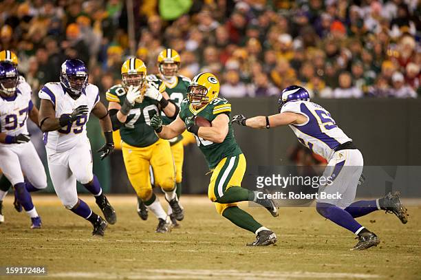 Playoffs: Green Bay Packers John Kuhn in action, rushing vs Minnesota Vikings at Lambeau Field. Green Bay, WI 1/5/2013 CREDIT: Robert Beck