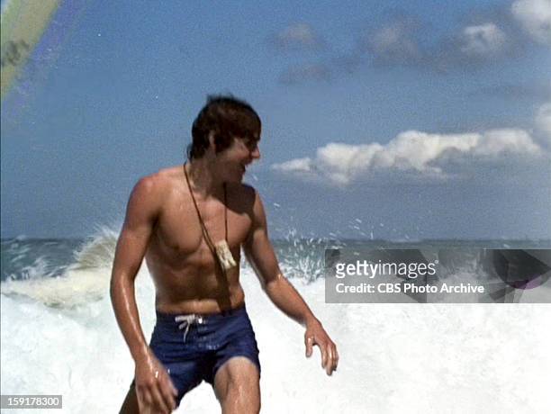 Barry Williams as Greg Brady in THE BRADY BUNCH episode, "Hawaii Bound." Original air date September 22, 1972. Image is a screen grab.