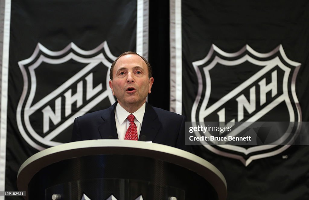 NHL Announces the Start of the 2013 Season