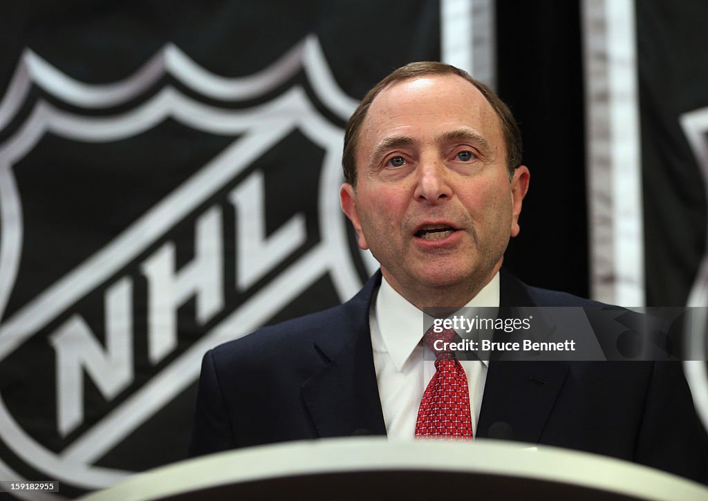 NHL Announces the Start of the 2013 Season