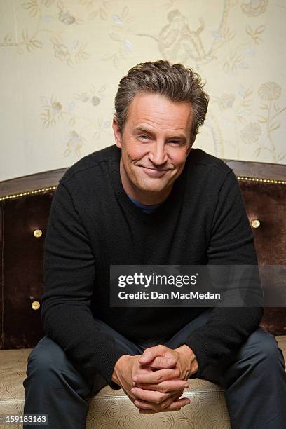 Actor Matthew Perry is photographed for USA Today on December 14, 2012 in West Hollywood, California. PUBLISHED IMAGE.