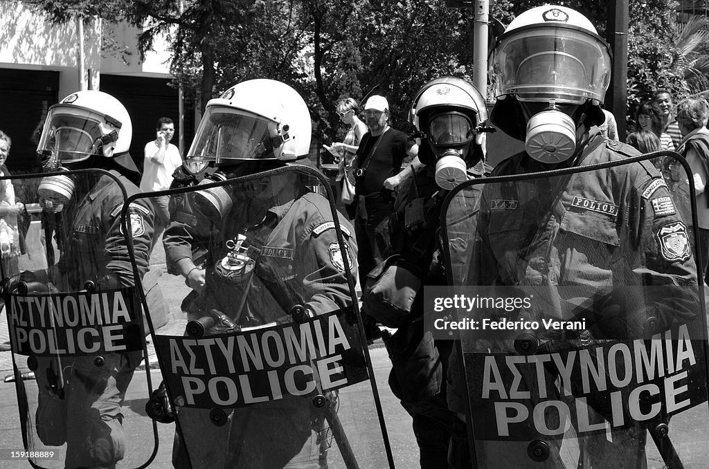 Athens Riot Police