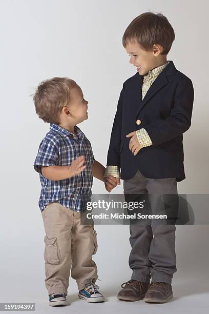 boys dressed up - michael virtue stock pictures, royalty-free photos & images