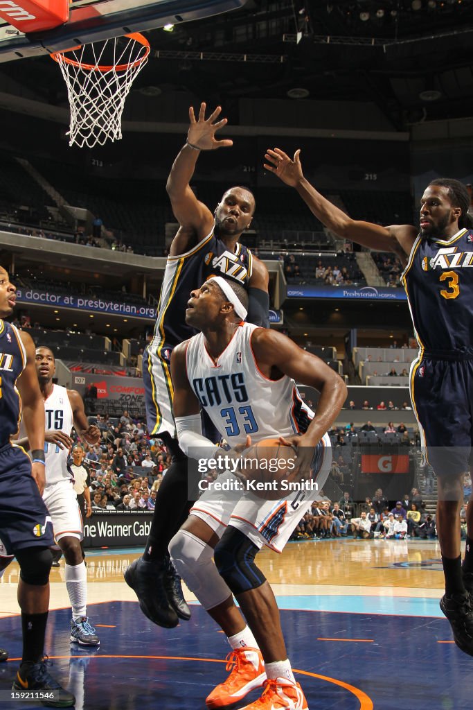 Utah Jazz v Charlotte Bobcats