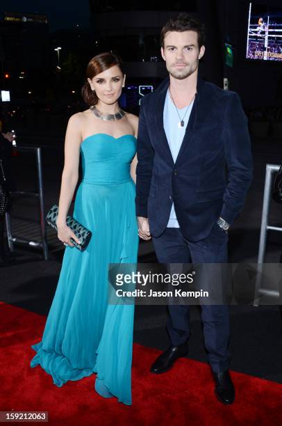 Actress Rachael Leigh Cook and husband Daniel Gillies attends the 39th Annual People's Choice Awards at Nokia Theatre L.A. Live on January 9, 2013 in...