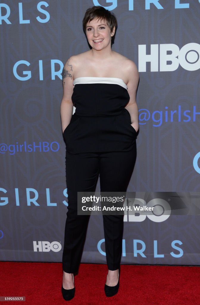 HBO Hosts The Premiere Of "Girls" Season 2 - Arrivals