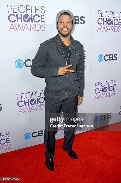 Actor Sharif Atkins attends the 39th Annual People's Choice Awards at Nokia Theatre L.A. Live on January 9, 2013 in Los Angeles, California.