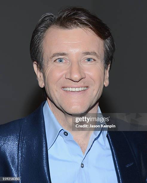 Personality Robert Herjavec backstage at the 39th Annual People's Choice Awards at Nokia Theatre L.A. Live on January 9, 2013 in Los Angeles,...