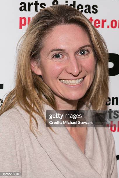 Playwright Rinne Groff attends the Under The Radar Festival 2013 Opening Night Celebration at The Public Theater on January 9, 2013 in New York City.