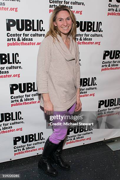 Playwright Rinne Groff attends the Under The Radar Festival 2013 Opening Night Celebration at The Public Theater on January 9, 2013 in New York City.