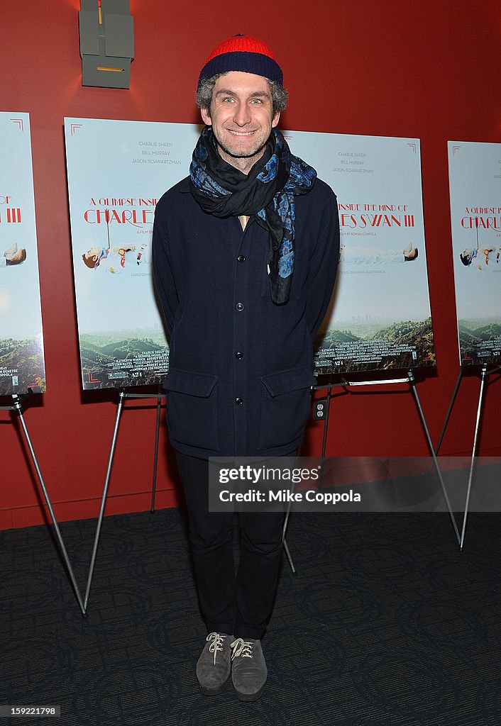 "A Glimpse Inside The Mind Of Charles Swan III" New York Screening - Arrivals