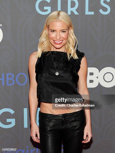Fitness instructor Tracy Anderson attends HBO hosts the premiere of "Girls" Season 2 at the NYU Skirball Center on January 9, 2013 in New York City.